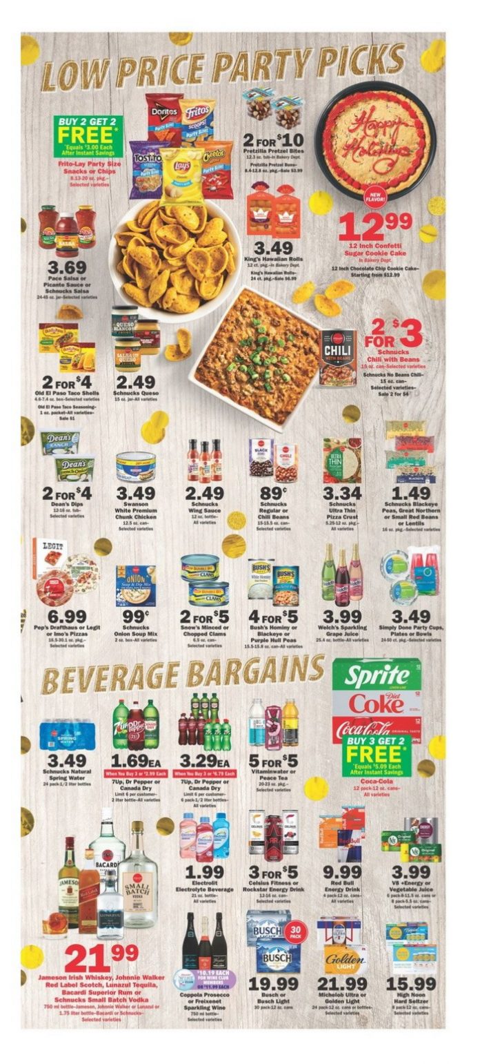 Schnucks Weekly Ad Dec 26, 2024 Jan 01, 2025 (New Year Promotion Included)