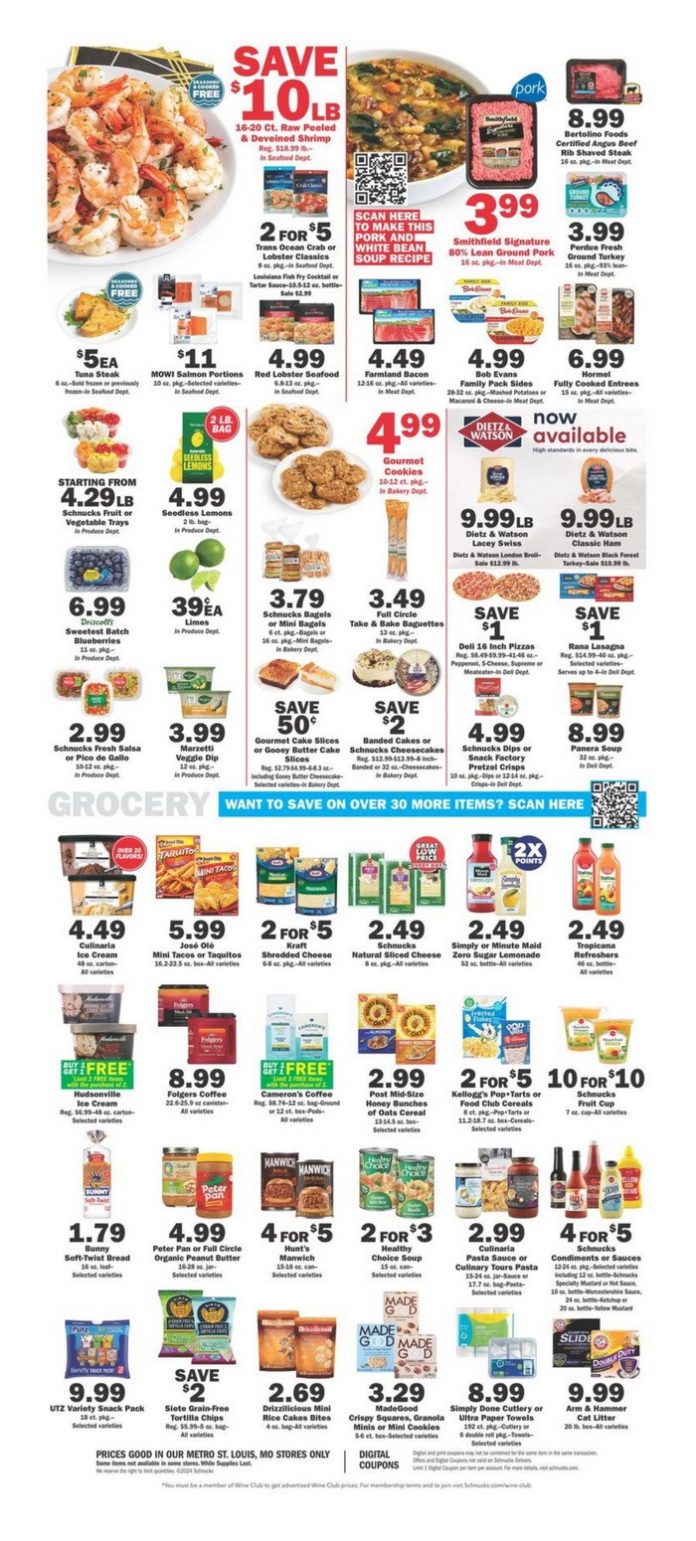 Schnucks Weekly Ad Dec 26, 2024 Jan 01, 2025 (New Year Promotion Included)