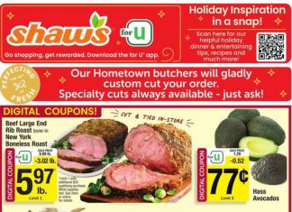 Shaw’s weekly Ad Dec 13 – Dec 19, 2024