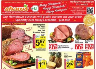Shaw’s Weekly Ad Dec 20 – Dec 26, 2024