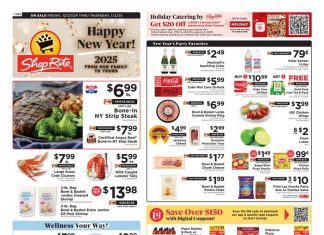 ShopRite Weekly Ad Dec 27, 2024 – Jan 02, 2025 (New Year Promotion Included)