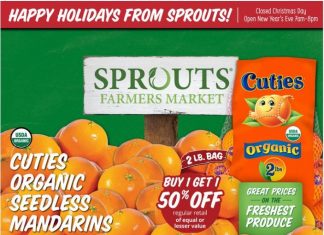 Sprouts Weekly Ad Dec 25 – Dec 31, 2024