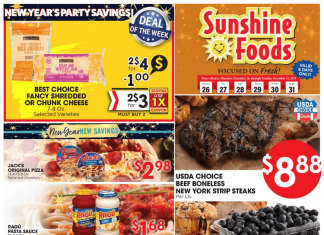 Sunshine Foods Weekly Ad Dec 26 – Dec 31, 2024 (New York Promotion Included)