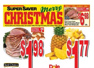 Super Saver Weekly Ad Dec 18 – Dec 24, 2024