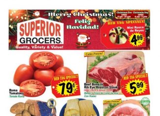Superior Grocers Weekly Ad Dec 18 – Dec 24, 2024 (Christmas Promotion Included)