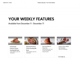 The Fresh Market Weekly Ad Dec 11 – Dec 17, 2024