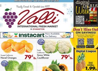 Valli Produce Weekly Ad Jan 01 – Jan 07, 2025