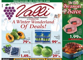 Valli Produce Weekly Ad Dec 11 – Dec 17, 2024