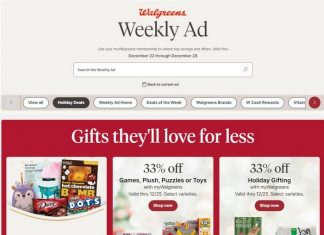 Walgreens Weekly Ad Dec 22 – Dec 28, 2024 (Christmas Promotion Included)