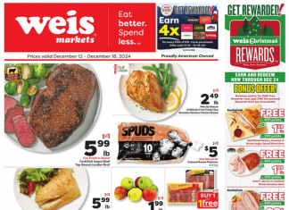 Weis Markets Weekly Ad Dec 12 – Dec 18, 2024