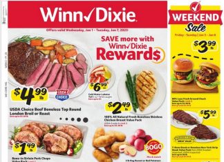 Winn-Dixie Weekly Ad Jan 01 – Jan 07, 2025