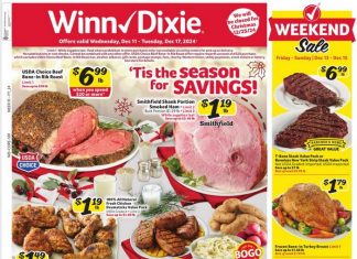 Winn-Dixie Weekly Ad Dec 11 – Dec 17, 2024 (Christmas Promotion Included)