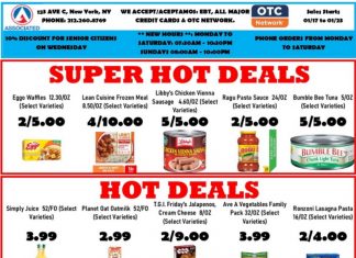 Associated Supermarkets Weekly Ad Jan 17 – Jan 23, 2025 (New Year Promotion Included)