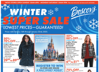 Boscov’s Weekly Ad Jan 16 – Jan 22, 2025