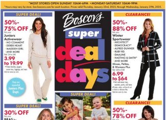 Boscov’s Weekly Ad Jan 23 – Jan 29, 2025