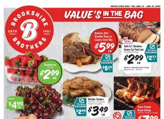 Brookshire Brothers Weekly Ad Jan 15 – Jan 21, 2025