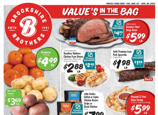 Brookshire Brothers Weekly Ad Jan 22 – Jan 28, 2025