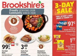 Brookshire’s Weekly Ad Jan 29 – Feb 04, 2025