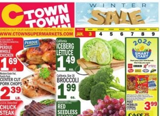 C-Town Weekly Ad Jan 03 – Jan 09, 2025 (Winter Sale Promotion Included)