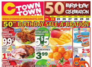 C-Town Weekly Ad Jan 24 – Jan 30, 2025