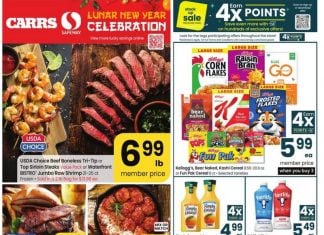 Carrs Weekly Ad Jan 29 – Feb 04, 2025 (Valentine’s Day Promotion Included)