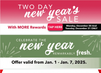 Coborn’s Weekly Ad Jan 01 – Jan 07, 2025 (New Year Promotion Included)
