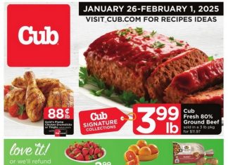Cub Foods Weekly Ad Jan 26 – Feb 01, 2025