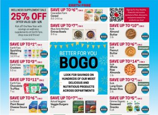 Earth Fare Weekly Ad Jan 02 – Jan 07, 2025