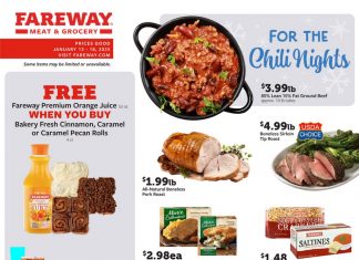 Fareway Weekly Ad Jan 13 – Jan 18, 2025