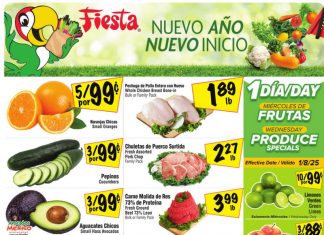 Fiesta Mart Weekly Ad Jan 08 – Jan 14, 2025