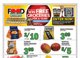 Food Bazaar Weekly Ad Jan 16 – Jan 22, 2025