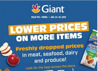 Giant Food Weekly Ad Jan 24 – Jan 30, 2025