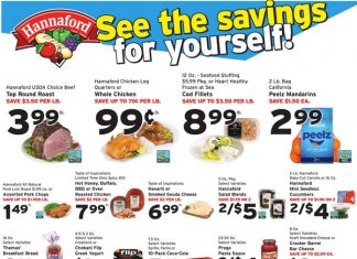 Hannaford Weekly Ad Jan 12- Jan 18, 2025