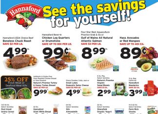 Hannaford Weekly Ad Jan 19- Jan 25, 2025