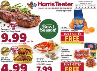 Harris Teeter Weekly Ad Jan 22 – Jan 28, 2025