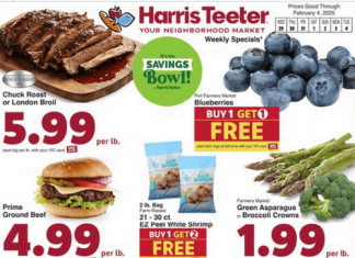 Harris Teeter Weekly Ad Jan 29 – Feb 04, 2025