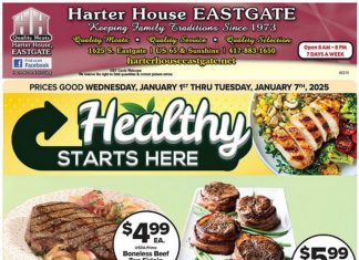 Harter House Weekly Ad Jan 01 – Jan 07, 2025