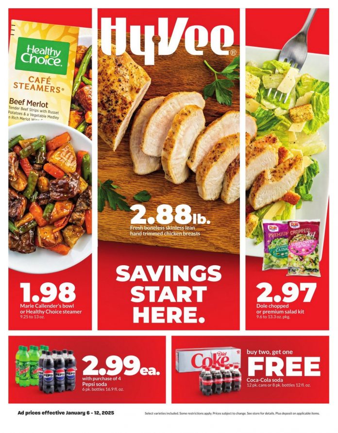 HyVee Weekly Ad Jan 06 Jan 12, 2025