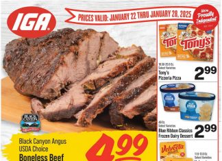 IGA Weekly Ad Jan 22 – Jan 28, 2025
