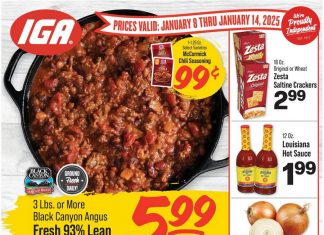 IGA Weekly Ad Jan 08 – Jan 14, 2025