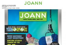 Jo-Ann Weekly Ad Jan 09 – Jan 29, 2025