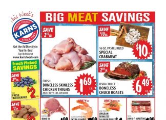 Karns Quality Foods Weekly Ad Jan 07 – Jan 13, 2025