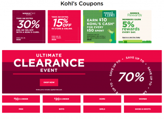 Kohl’s Coupon Ad Until Jan 20, 2025
