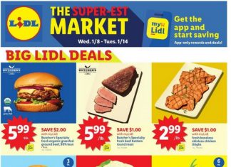 Lidl Weekly Ad Jan 08 – Jan 14, 2025