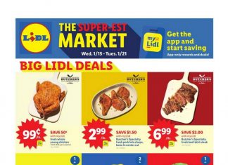 Lidl Weekly Ad Jan 15 – Jan 21, 2025
