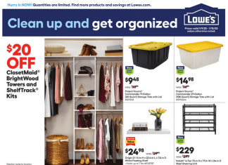 Lowe’s Weekly Ad Jan 09 – Jan 15, 2025