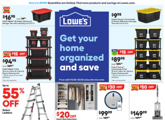 Lowe’s Weekly Ad Jan 16 – Jan 22, 2025