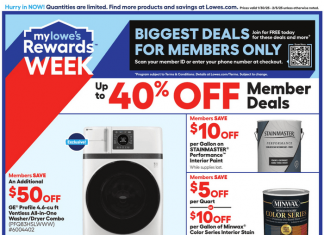 Lowe’s Weekly Ad Jan 30 – Feb 05, 2025