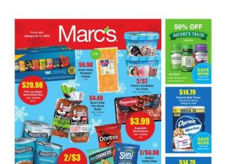 Marc’s Weekly Ad Jan 08 – Jan 14, 2025