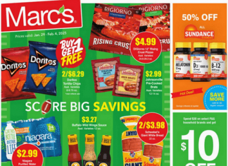 Marc’s Weekly Ad Jan 29 – Feb 04, 2025
